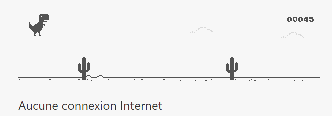 Jeu dinausor Google Google dinausor